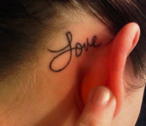 Cute Behind the Ear Tattoos - FMag