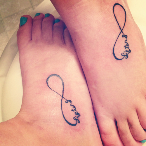 brother and sister infinity tattoos  Clip Art Library