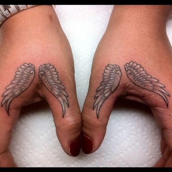 Dark Angel Wings Tattoo by munztattooer  Tattoogridnet