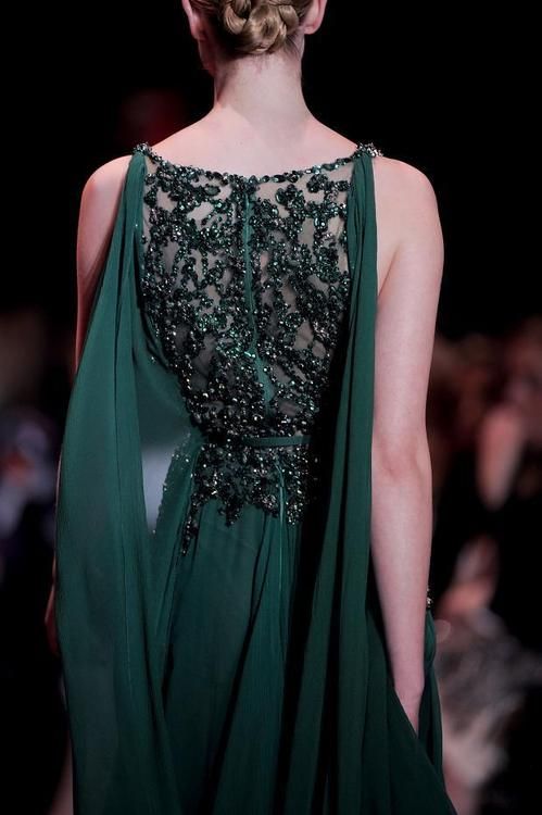 emerald green dress work