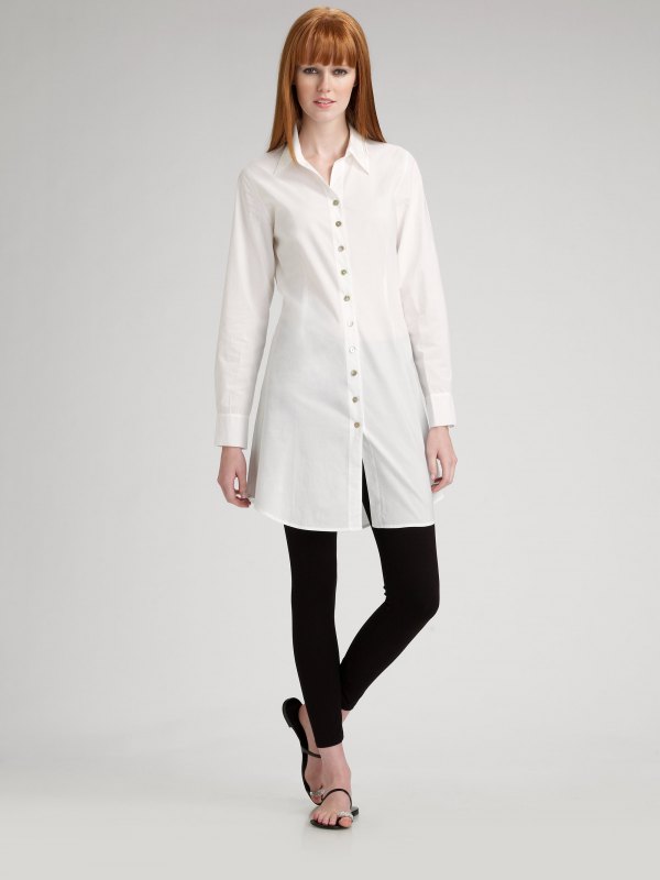 long dressy shirts to wear with leggings
