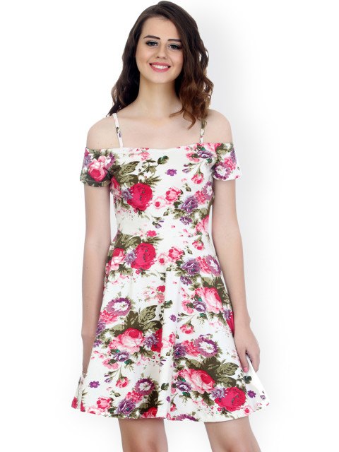 floral skater dress for wedding