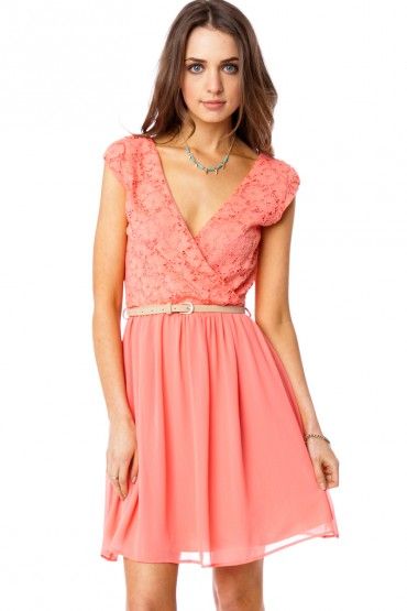 12 Amazing Ways To Wear Coral Prom Dress - FMag.com