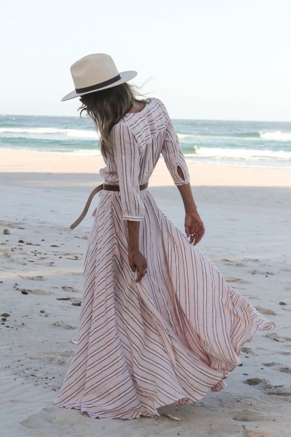 How To Style Long White Summer Dress: 15 Refreshing Outfits - FMag.com