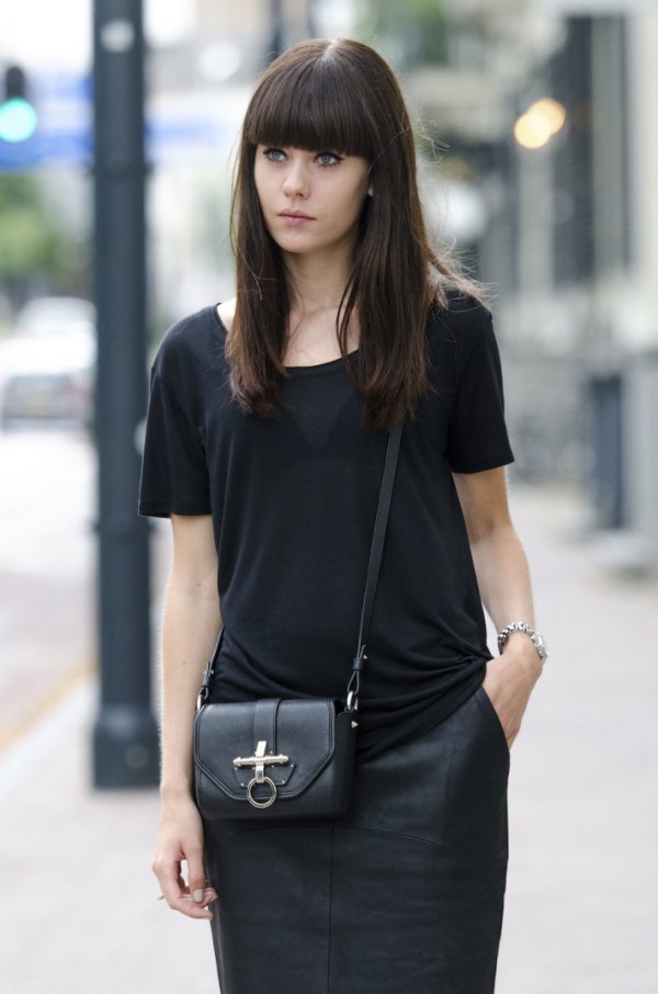 cute outfits with a black shirt