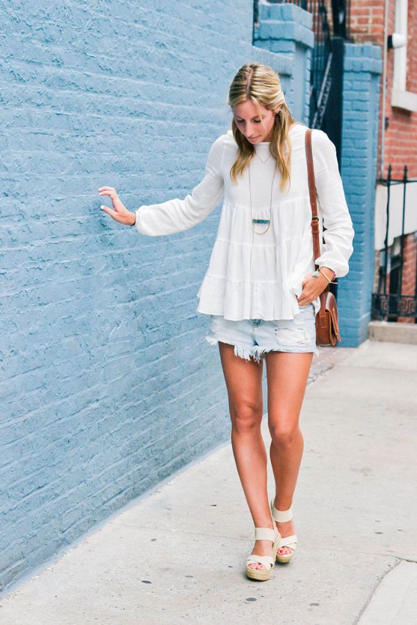 How to Wear Cut Off Jean Shorts: 13 