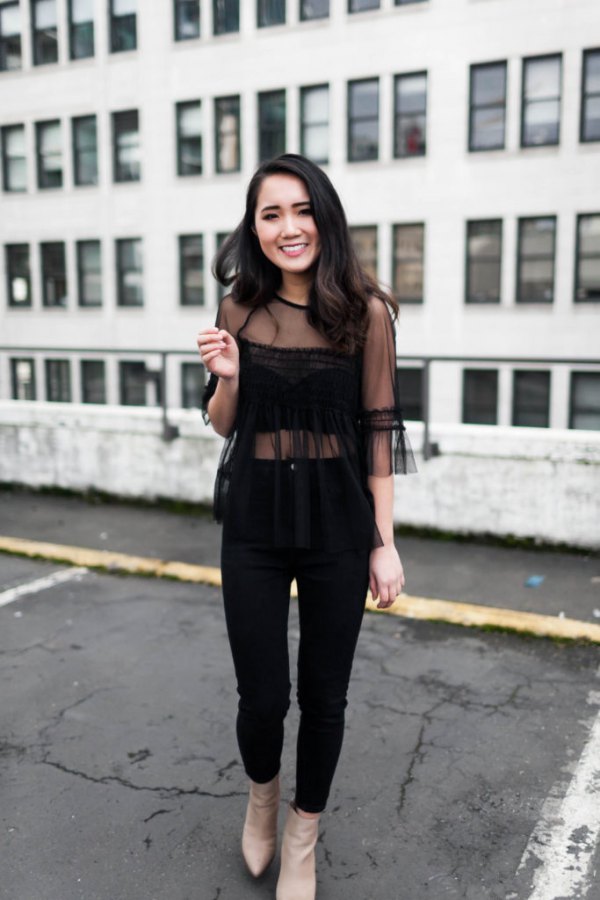 How to Style Black Strapless Top: Best 15 Low-Key Sexy Outfit Ideas -  