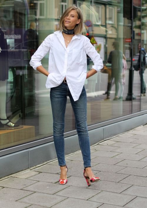 oversized white t shirt outfit