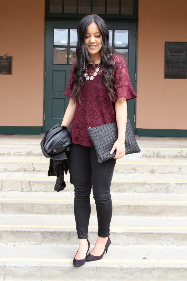 black and gold dressy tops