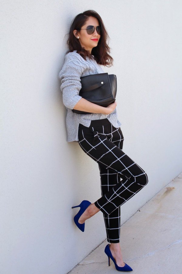 How to Wear Cropped Wide Leg Pants  the gray details