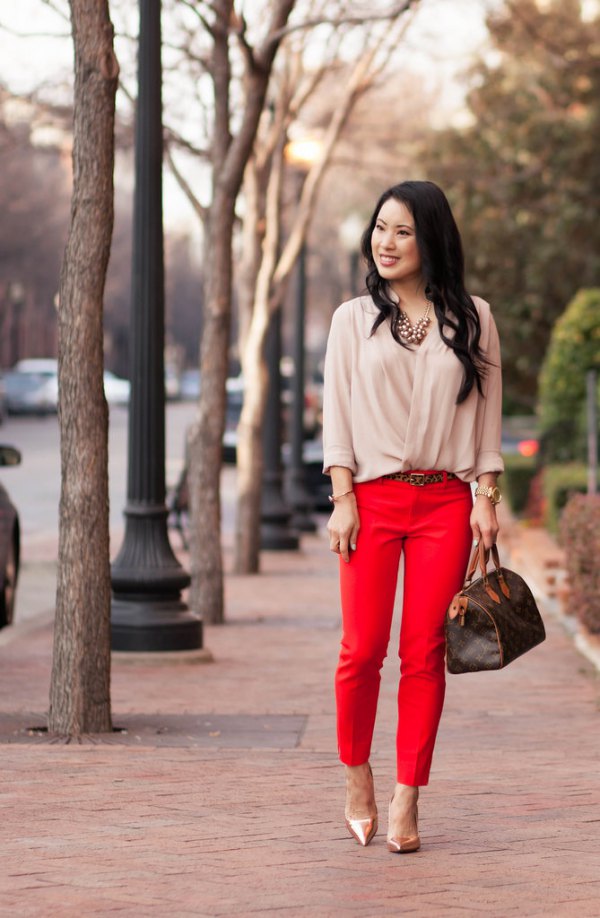 3 Top Tips for Styling Red Pants  FunkyForty